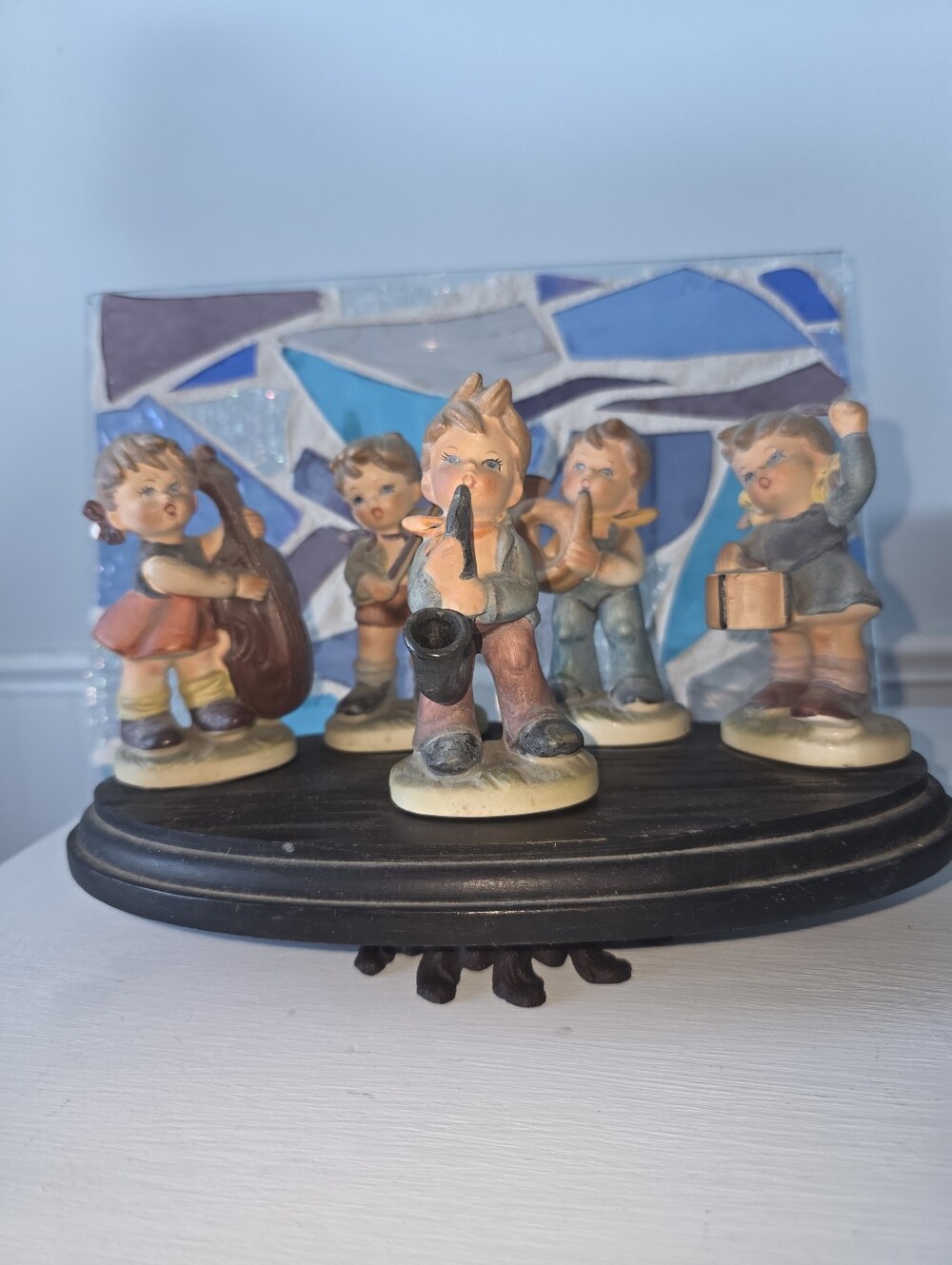 Napcoware Made In Japan Vintage Ceramic Musician Figurine Set